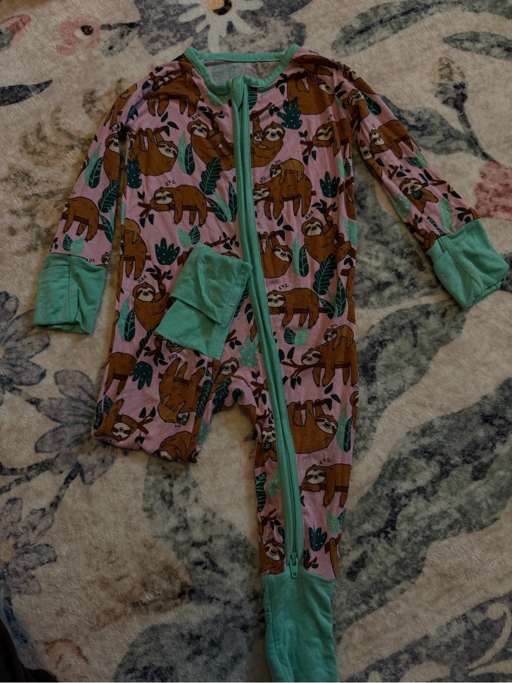 Little Sleepies zippy 3-6m